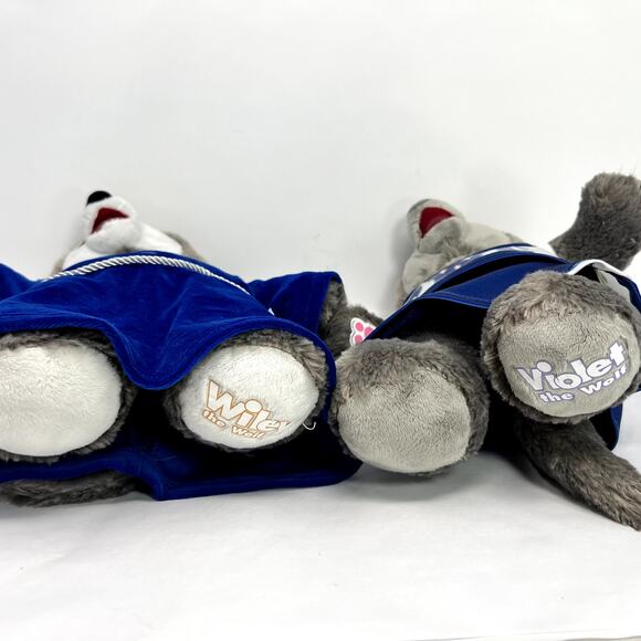 Build A Bear Wiley Violet The Great Wolf Lodge Plush Stuffed Animal Toy Collect - Picture 8 of 9